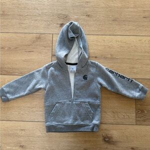Carhartt Kids Gray Hoodie 18M